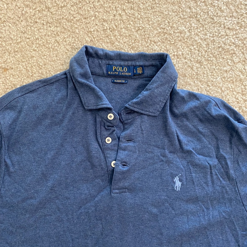 Blue Ralph Lauren Polo - Picture 2 of 2